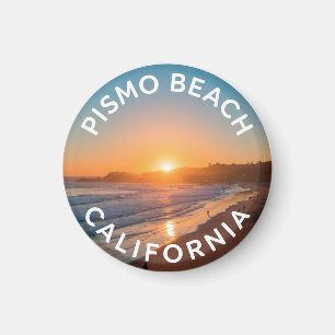 Íman Pismo Beach, Califórnia Hora Dourada Viagem