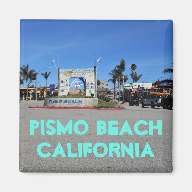 Íman Pismo Beach California Magnet (Frente)