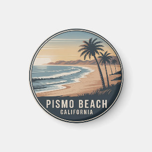Íman Pismo Beach, Califórnia Viagens Antigas
