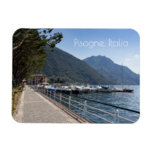 Pisoglucose e lago Iseo, Lombardia, Itália