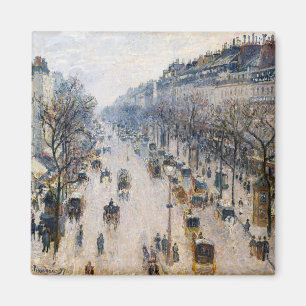 Íman Pissarro - Boulevard Montmartre, Manhã de Inverno