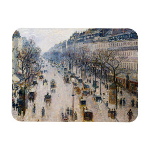 Íman Pissarro - Boulevard Montmartre, Manhã de Inverno