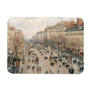 Íman Pissarro - Boulevard Montmartre, Sol da Tarde