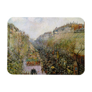 Íman Pissarro - Boulevard Montmartre, Terça-feira de Ca