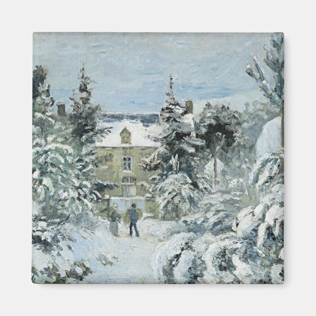 Íman Pissarro - Casa de Piette em Montfoucault, (Frente)