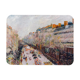 Íman Pissarro - Montmartre, Mardi Gras no Boulevard