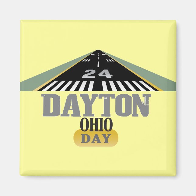 Íman Pista 24 - Dayton Ohio DAY (Frente)
