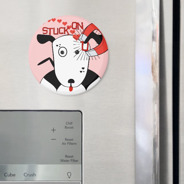 Íman Pit Bull Love Petey, o Touro Terrier.. (In Situ (Fridge))