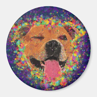 Íman Pit Bull Pop Art