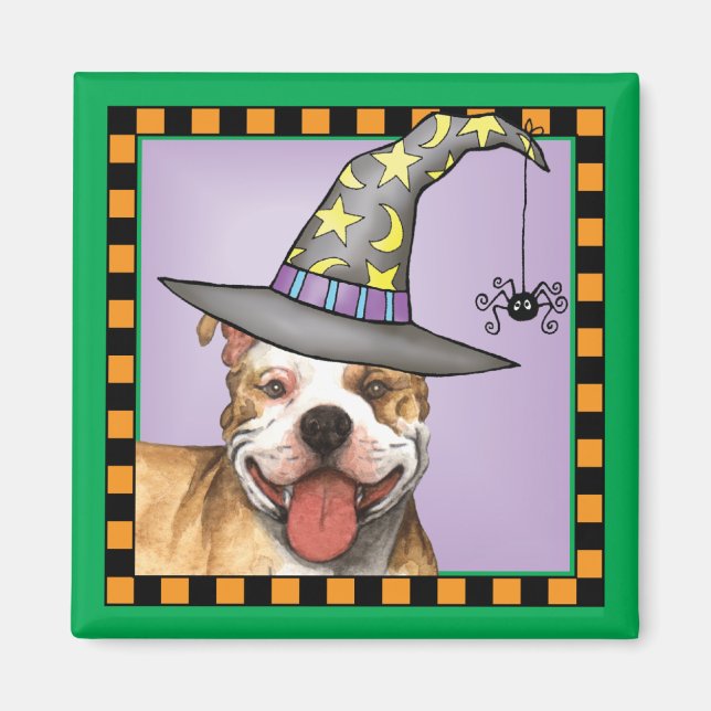 Íman Pit Bull Witch (Frente)