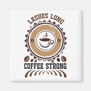 Íman pitada de café longo forte