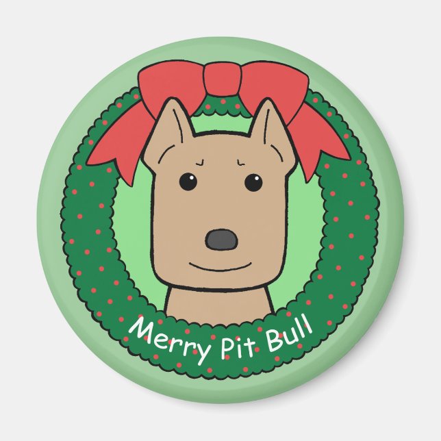 Íman Pitbull Natal (Frente)