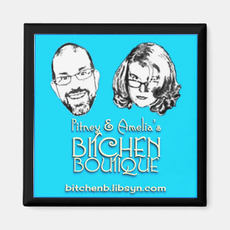 Íman Pitney e Amelia Large Magnet