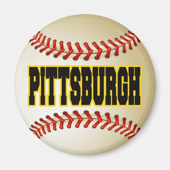 ÍMAN PITTSBURGH BASEBALL (Frente)