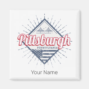 Íman Pittsburgh Cidade Estados Unidos Pensilvânia EUA