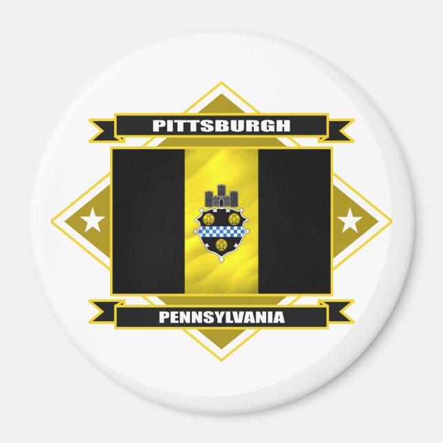 Íman Pittsburgh Diamond (Frente)