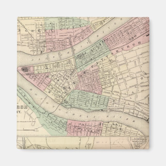 Íman Pittsburgh e Alegheny, Pensilvânia (Frente)