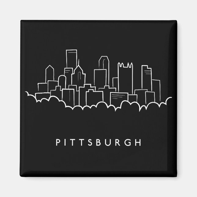 Íman Pittsburgh Pensilvânia (Frente)