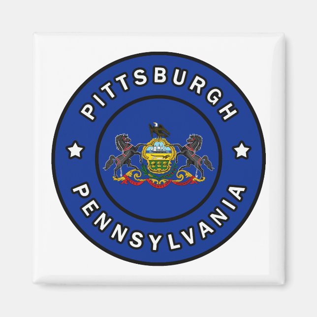 Íman Pittsburgh Pensilvânia (Frente)