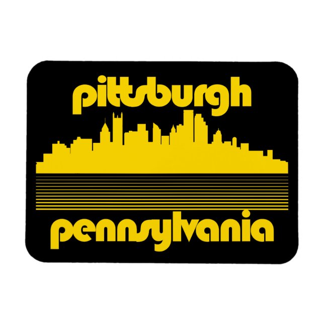 Íman Pittsburgh Pensilvânia (Horizontal)