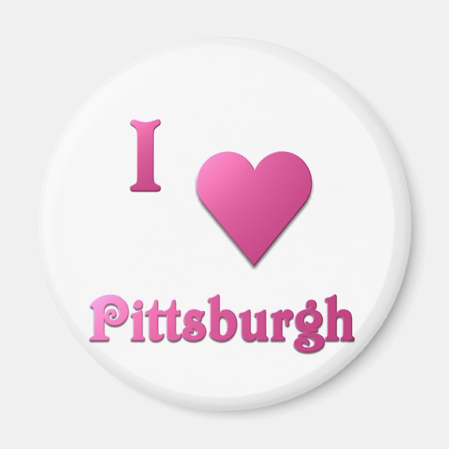 Íman Pittsburgh - Rosa Quente (Frente)