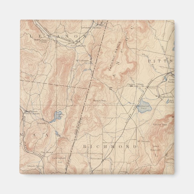 Íman Pittsfield, Massachusetts (Frente)