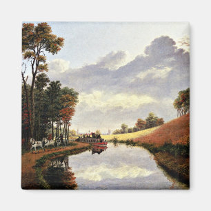 Íman Pittsford na pintura do Erie Canal