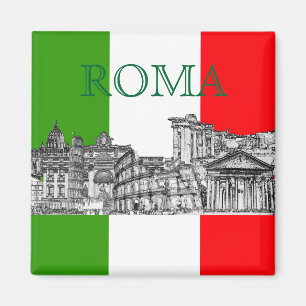 Íman PixDezines Roma, Roma... presentes de viagem souve
