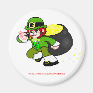 Íman Pixel Leprechaun Magnet 1