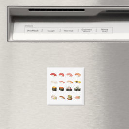 Íman Pixel Sushi Magnet – Japanese Food Pixel Art