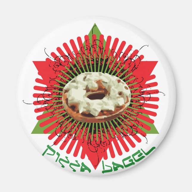 Íman Pizza Bagel : Jewish Italiane (Frente)
