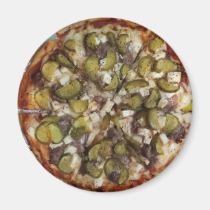 Íman Pizza da salmoura de aneto