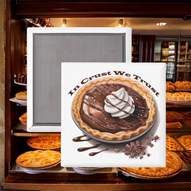 Íman Pizza De Chocolate, Em Crust Confiamos (Criador carregado)