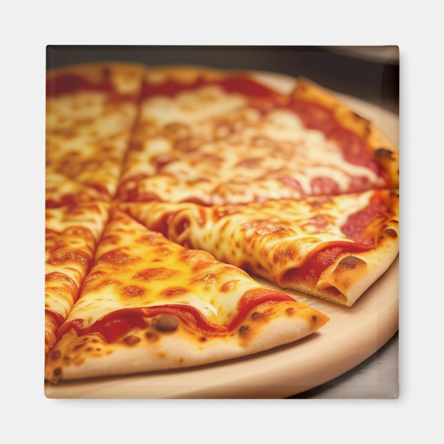 Íman Pizza de Queijo (Frente)