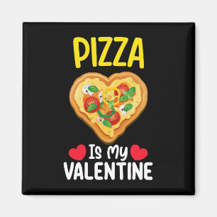 Íman Pizza É O Meu Dia De São Valentim Amantes De Comid