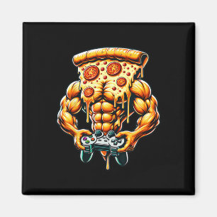 Íman Pizza Gamer legal de Montagem Fundiária Presente