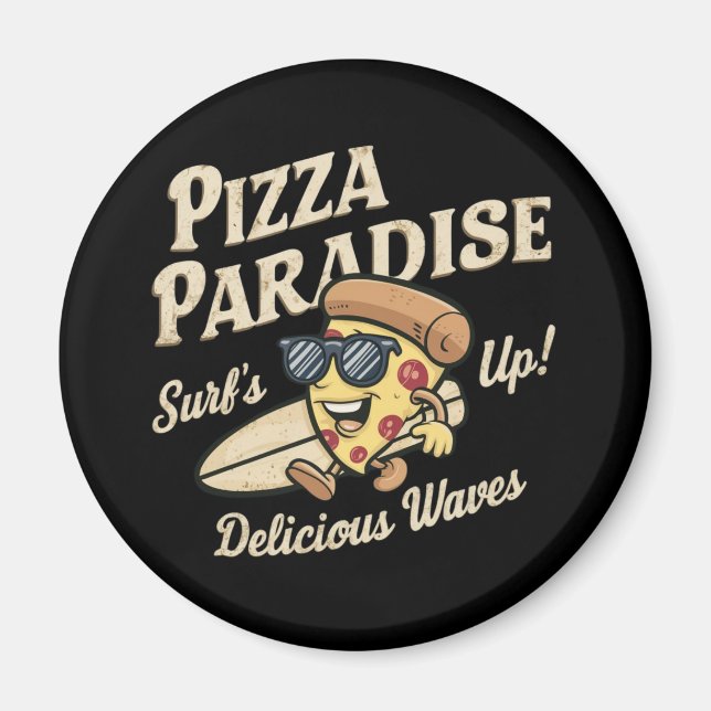 Íman Pizza Paradise (Frente)
