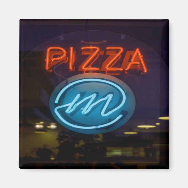 Íman Pizza - Sinal de Neon (Frente)