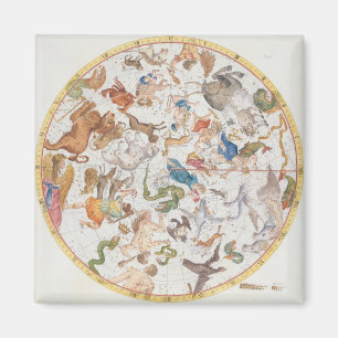 Íman Placa 26 do "atlas Coelestis", por John Flamsteed