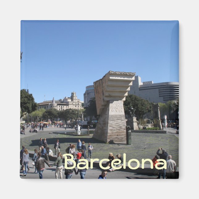 Íman Plaça Catalunya, Barcelona (Frente)