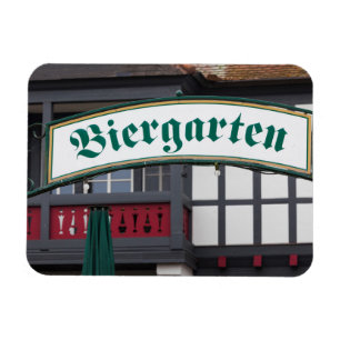 Íman Placa de Biergarten, Alemanha