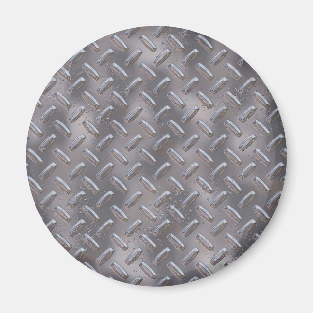 Íman Placa de Diamante de Aço (Frente)