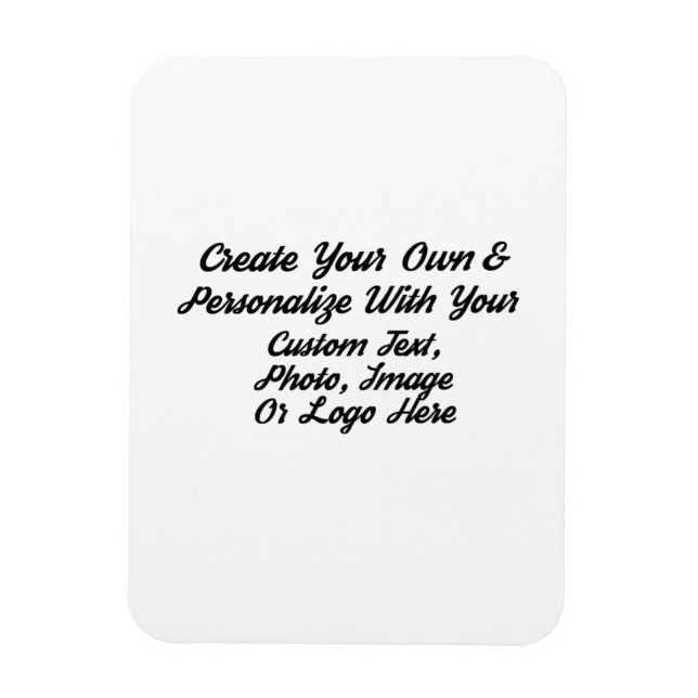 Íman Placa de graduação personalizada, flexível persona (Vertical)