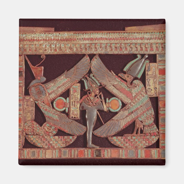 Íman Placa do peito representando Osiris, deus do (Frente)