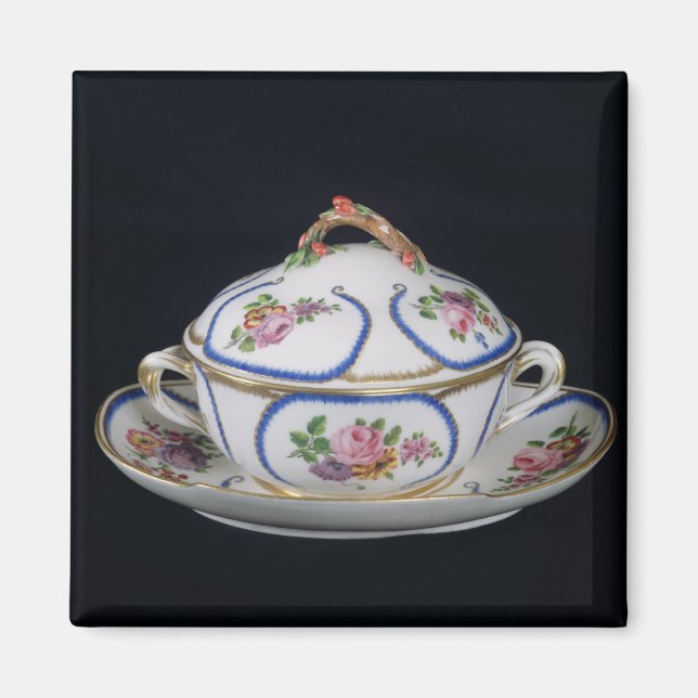 Íman Placa e taça do Sevres, 1764 (Frente)