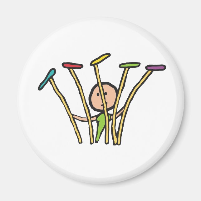 Íman Placa girando (Frente)