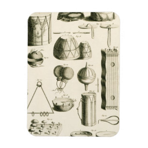 Íman Placa II: Instrumento de percussão antigo e