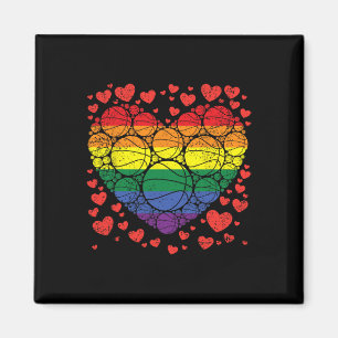 Íman Placa LGBT-Q do Sinalizador do Orgulho Retroativo