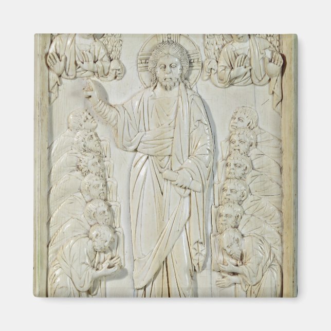 Íman Placa que representa o Cristo de bênção dos Apósto (Frente)