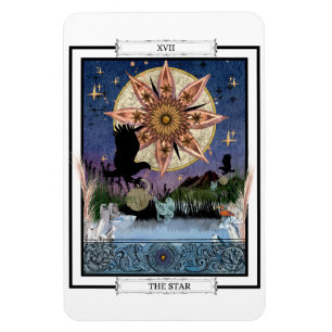 Íman Placa Tarot "A Estrela"